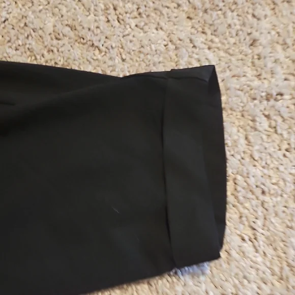 Torrid Black Tie Front Tapered Pants - Picture 6 of 11